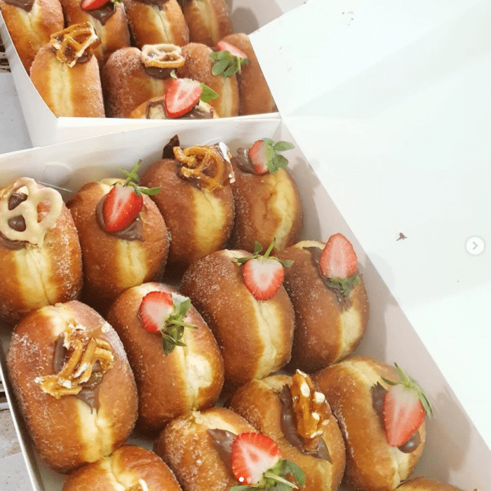 Glazed Rings & Sugar Tossed Donut Box – 30 Box