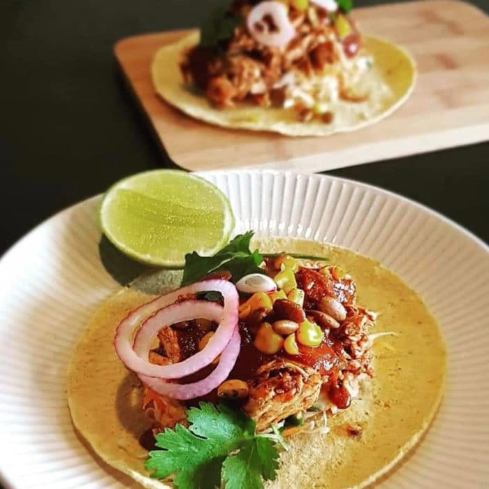 Mexican Chicken Mole & Stack of Tortillas – Serves 10