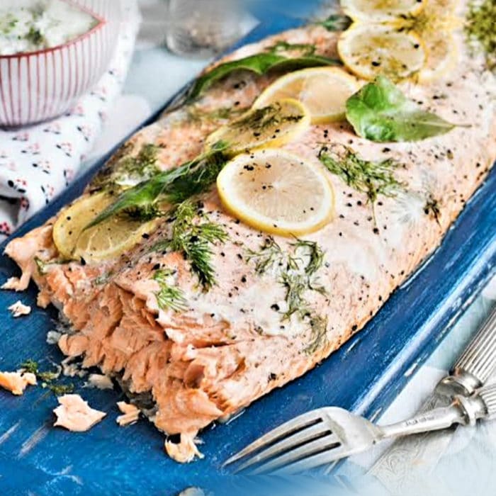 Poached Salmon Fillet